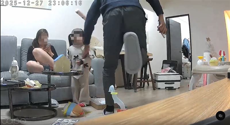 桃園一名人妻發文表示，丈夫在地震當下第一時間帶女兒逃命。（圖／翻攝自Threads @bengah628）