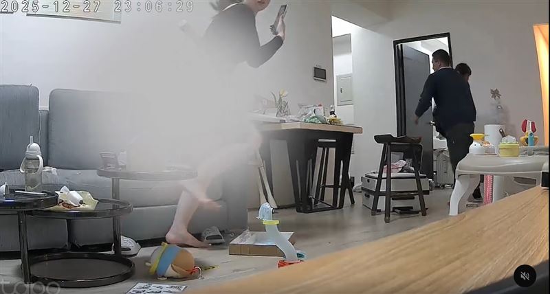 丈夫帶女兒逃命後，不忘指示她去救兒子。（圖／翻攝自Threads @bengah628）