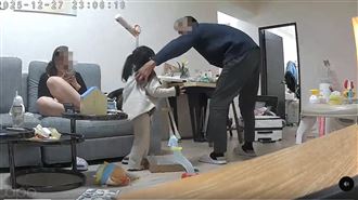 強震夫抱女棄妻逃？網見畫面亮點全歪樓