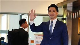 蔣萬安快閃上海，出席雙城論壇。（圖／台北市政府提供） 