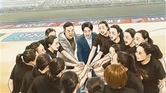 民進黨用AI回顧　賴清德蕭美琴變動漫主角