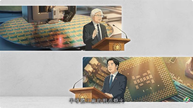 民進黨今（28）日發布全AI生成的年度回顧影片《對的路，繼續一起走》。（圖／民進黨提供）