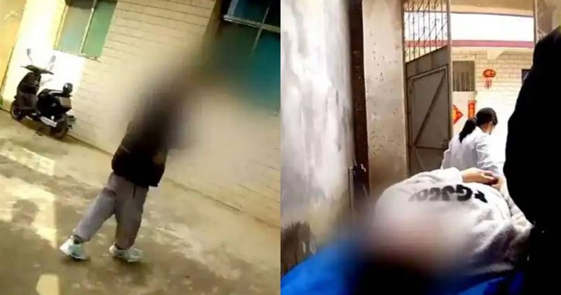 一位媽媽因為兒子作業寫得太差，氣到過度換氣導致「呼吸性鹼中毒」。（圖／翻攝畫面）