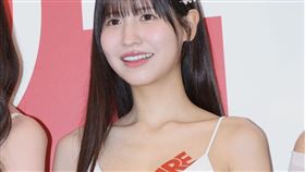 「神之乳美少女」櫻空桃。（圖／記者鄭孟晃攝影）