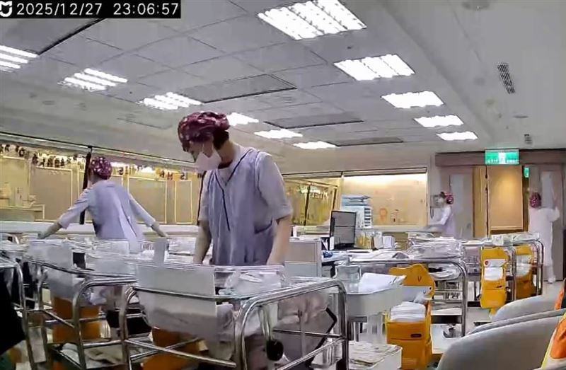 台中北屯「安馨產後護理之家」的護理師在6樓強震中堅守崗位,用肉身守護搖晃中的新生兒。(圖/翻攝自IG @anxin.tw)