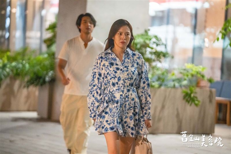 劉品言被連晨翔氣到轉身離開。(圖/TVBS提供)