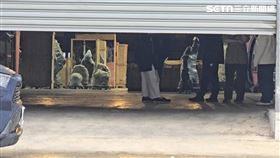 新北,五股區,藝品店倉庫,水晶洞,200公斤,搬運工。（圖／翻攝畫面）