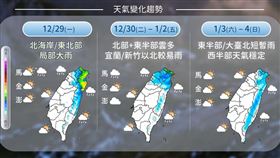 （圖／翻攝自報天氣-中央氣象署）