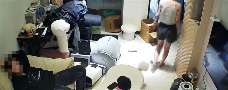 林女絕望之際，喊出：「我拿我自己的命賠給你。」便朝陽台走去。（圖／委任律師提供）