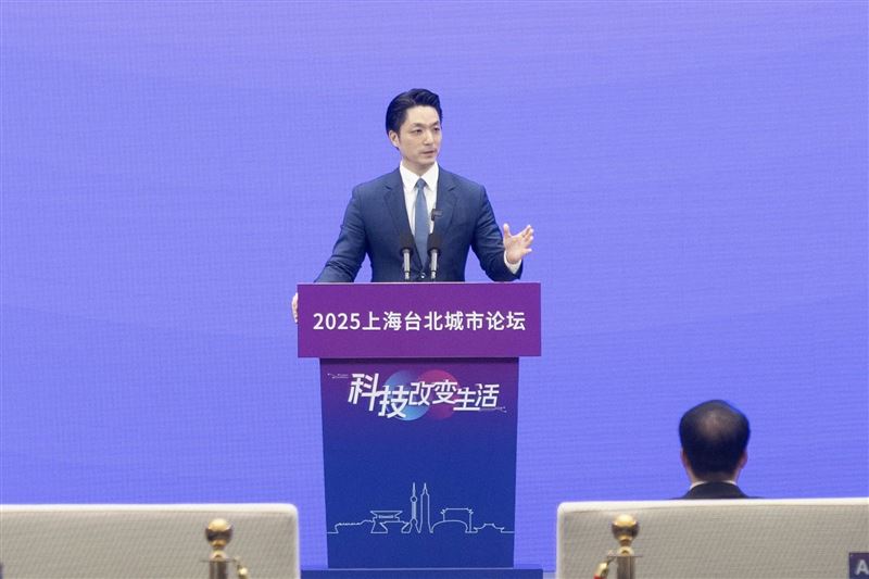 蔣萬安說，盼望不久的將來，當大家談論起台灣海峽時，所想到的不再是呼嘯與波濤，而是繁榮與和平。（圖／翻攝自蔣萬安臉書）