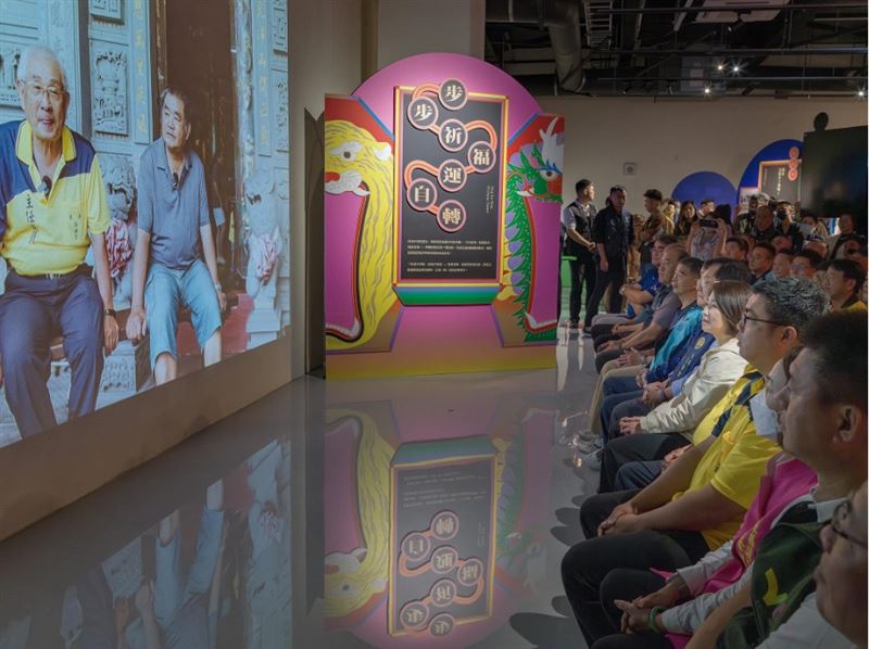 展覽畫面（圖／翻攝自屏東縣王船文化館專頁）