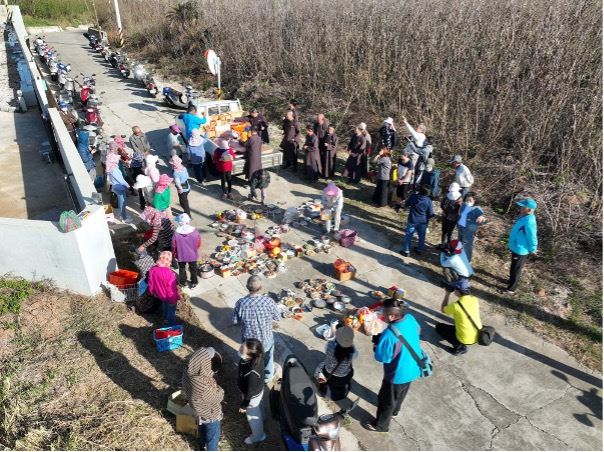 供品準備（圖／翻攝自澎湖知識服務平台）