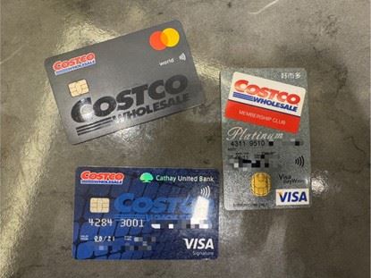 原PO秀出好市多聯名卡，意外掀起集體回憶殺，有網友驚呼竟有直式信用卡。(圖/翻攝自臉書社團《Costco好市多 商品經驗老實說》)