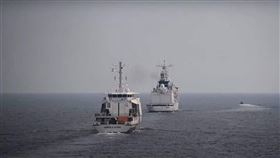 中共於29日無預警宣布兩天的圍台軍演，並將於30日舉行實彈射擊演練。台灣學者沈明室稱，應以實彈射擊內容，判斷北京的實際施壓強度。（圖／翻攝自X平台 @Technopolitik_）