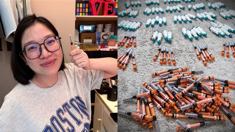 Sandra分享打肝素的艱辛歷程。（圖／翻攝自Threads）