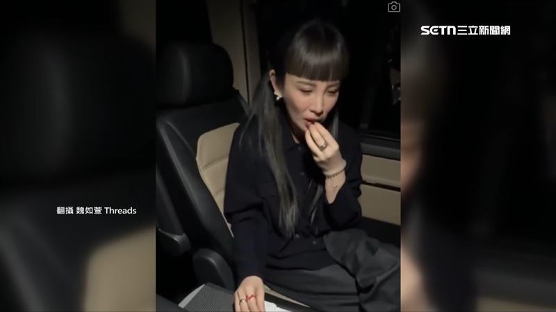 歌手魏如萱去年挑戰跨年吃12顆綠葡萄