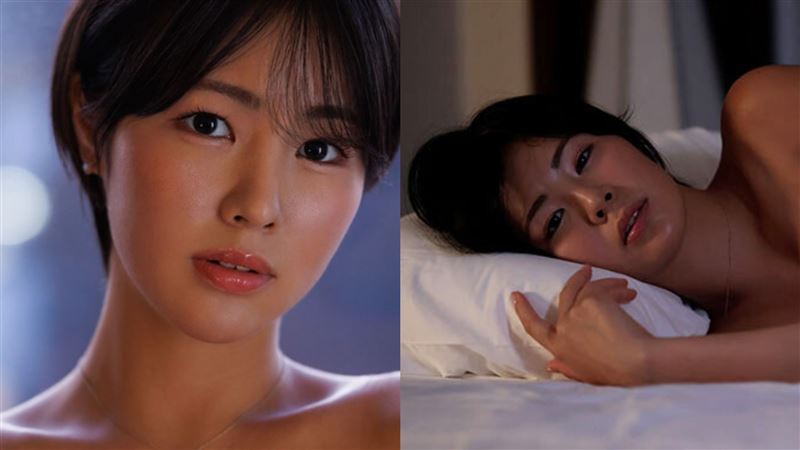 七瀨川遙趁著老公熟睡的時候，躡手躡腳地跑出了房間，驅車片商攝影棚拍AV。（圖／翻攝自X）