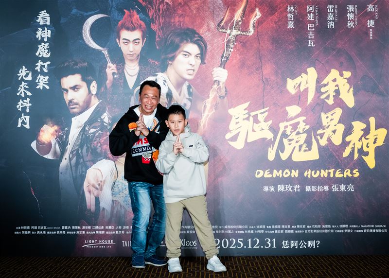 游安順11歲的兒子游禮出演電影。（圖／光盛影業 提供）