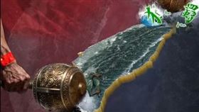 解放軍嗆聲，正義之錘封港斷線。（圖／翻攝自東部戰區）