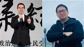 國民黨副主席蕭旭岑、政治工作者周軒。（組圖／資料照）