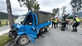 台9線273公里花蓮玉里路段昨天（29日）發生一起死亡車禍，溫光亮牧師（63歲）開小貨車載弟弟外出，行經該路段時，先遭另一輛小貨車追撞，車輛失控再撞路樹，警消獲報到場救援，溫姓牧師已無呼吸心跳，經送醫急救仍不治。