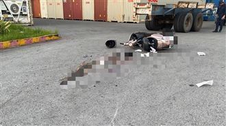 畫面曝光！女騎士遭輾　右腳當場斷掌