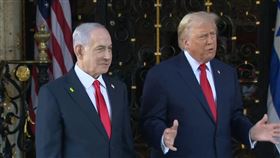 納坦雅胡和川普在佛羅里達州會面。（圖／翻攝自X平台 @CalltoActivism）