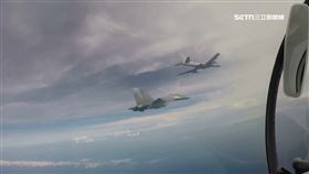 共機瞰101樓1200。共軍，2025環台軍演。