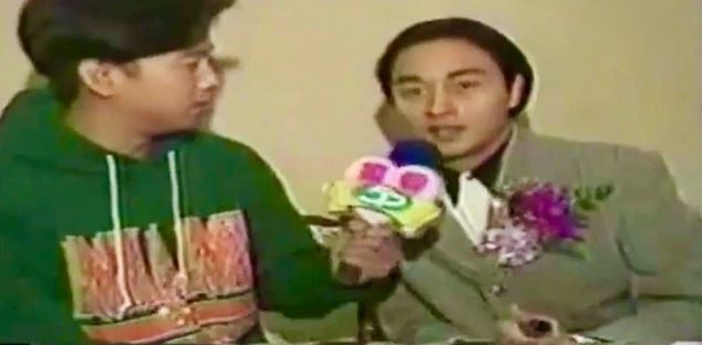 老照片故事／曹西平當年像許光漢紅翻天　張國榮、胡茵夢、彭雪芬合作過。臺灣演藝圈，不能忘記他的10個理由曝光。 圖為曹西平與張國榮。（圖／翻攝自《曹西平的粉絲愛團》臉書）