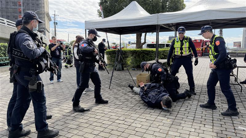 桃園跨年將登場　警高規格實戰檢測護安全