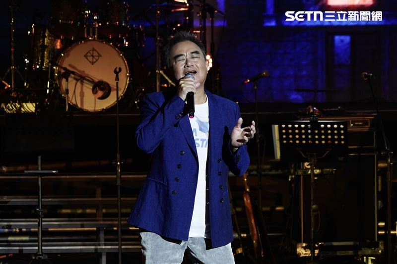 陳昇為跨年演唱會彩排。（圖／記者趙于瑩攝影）