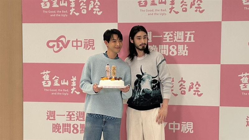 連晨翔與章廣辰 一同出席《舊金山美容院》宣傳活動。（圖／記者趙浩雲攝影）