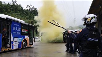 公車緊急應變演練　新北跨局聯手護安全