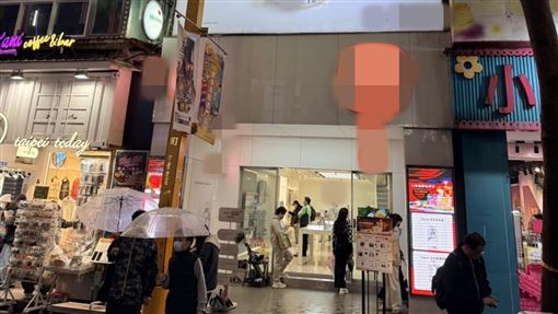 西門町3C專賣店招牌掉落　北市建管出手了