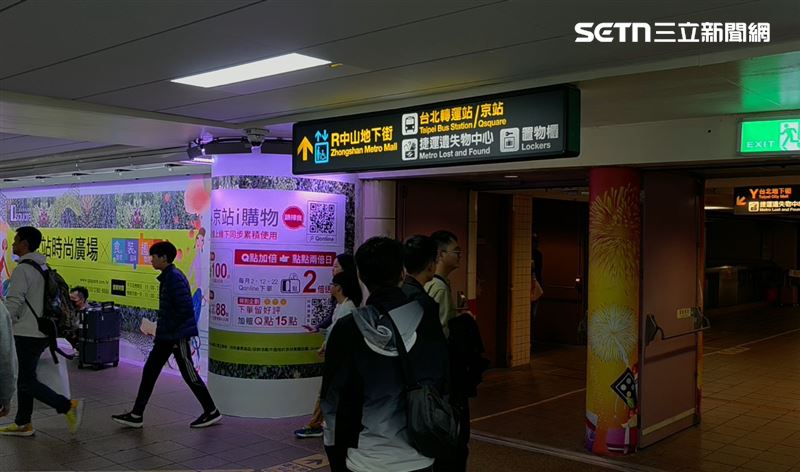 陳男情緒失控按狂消防鈴遭制止，最後被噴辣椒水送辦。（圖／翻攝畫面）