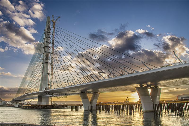 淡江大橋。（圖／公路局提供）