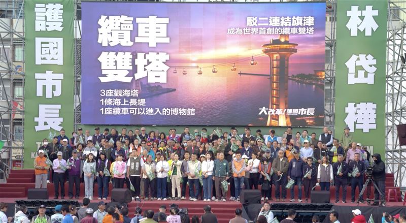 點亮深夜的希望！林岱樺拋「鳳山金鳳凰」與「夜經濟賺雙倍」 重塑高雄世界級地標願景。（圖／林岱樺辦公室提供）