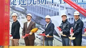 基隆捷運,侯友宜,謝國樑。（圖／新北捷運局提供）