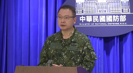 國防部記者會。（圖／翻攝畫面）