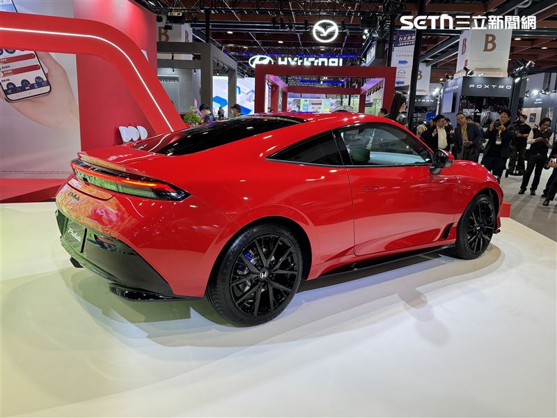 Honda PRELUDE被定位為「次世代混合動力專屬跑車」。（圖／記者鍾釗榛攝）