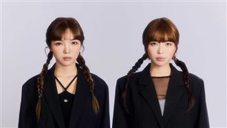 一隻阿圓、何美撞臉罕同框　網驚：雙胞胎