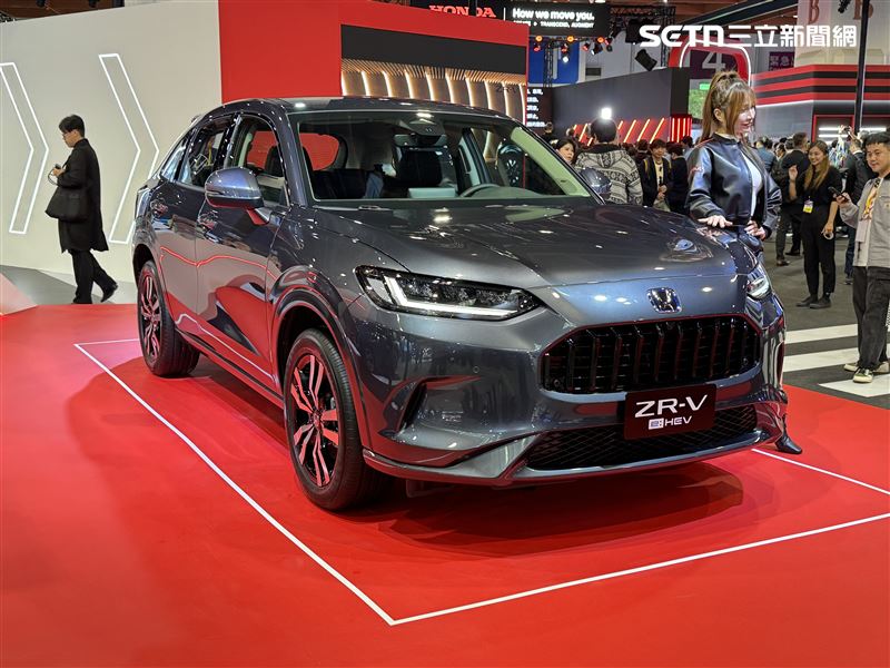 Honda ZR-V e:HEV以日本進口身分導入。（圖／記者鍾釗榛攝）