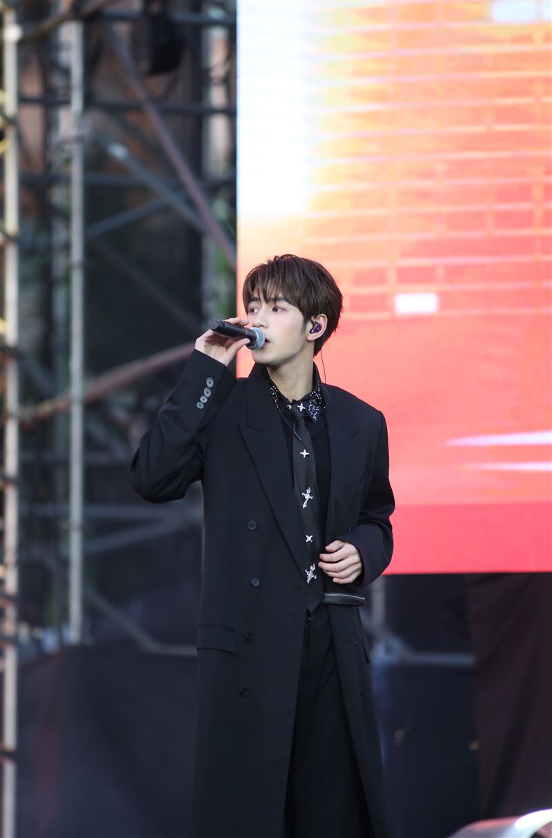 魏浚笙坦言喜歡林宥嘉超過10年。（圖／BTBAS Entertainment提供）