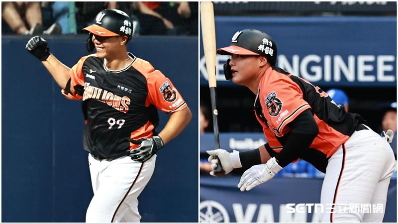 林益全（左）和黃勇傳（右）在CPB中國立春聯賽同場較勁。（圖／記者劉彥池攝影）