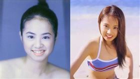 醫美醫師林建宏看蔡依林20年前出道照，認為她「2部位」恐有整形。（圖／翻攝自微博）