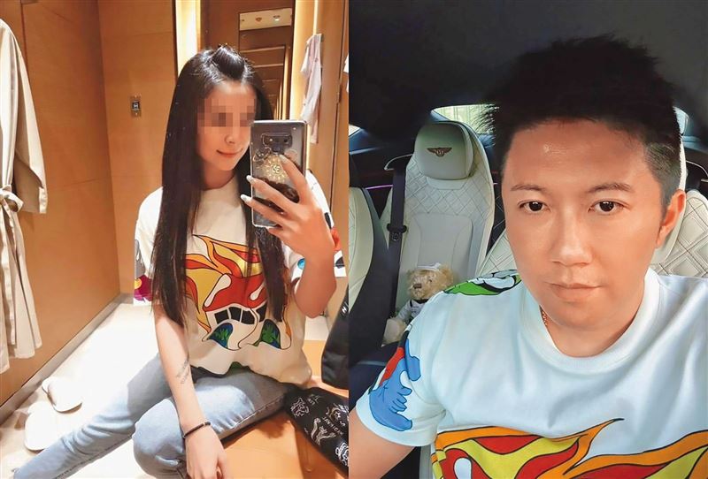 賓賓哥（右）和寶爺（左）不時會穿情侶裝上鏡。（圖／讀者提供）