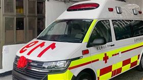 救護車示意圖。