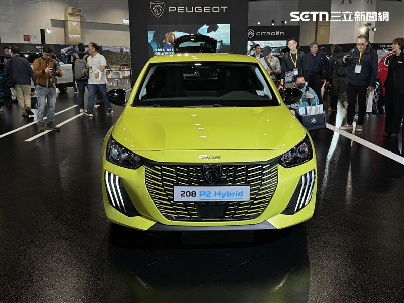PEUGEOT 208預告導入台灣。（圖／記者鍾釗榛攝）