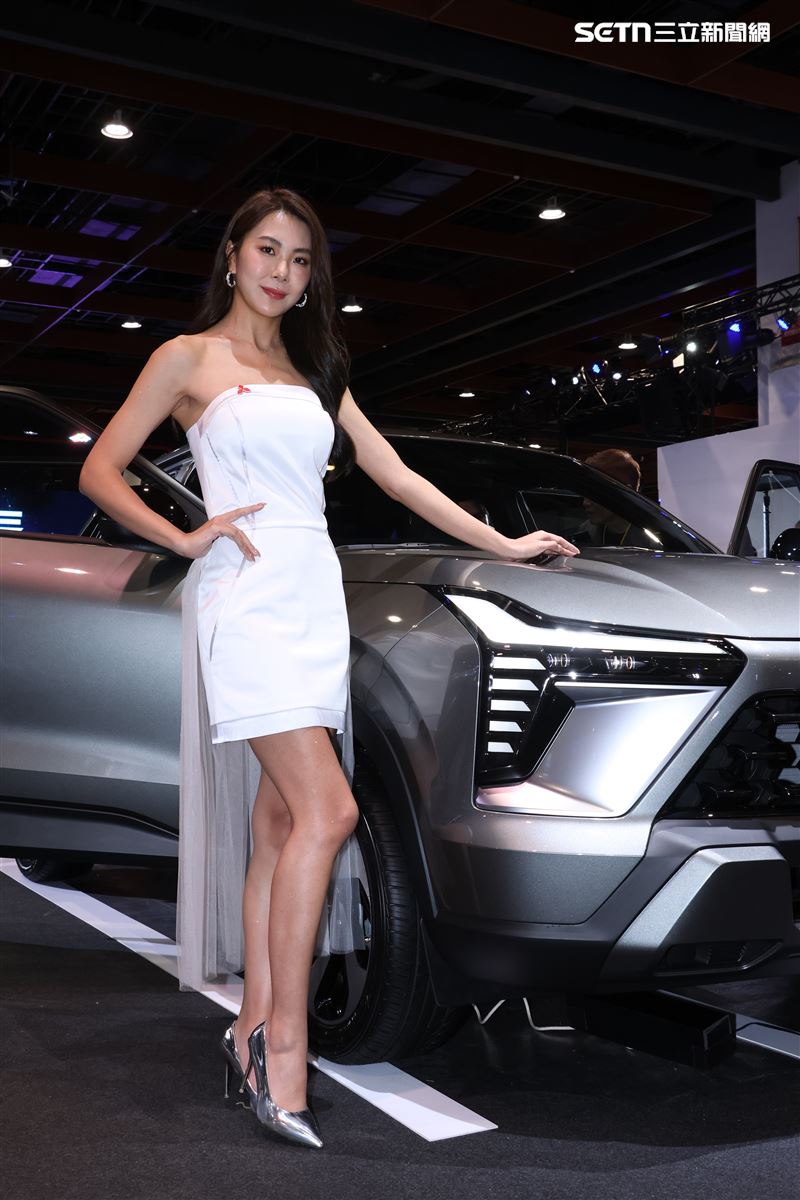 三菱XFORCE休旅車。（圖／三立新聞網）