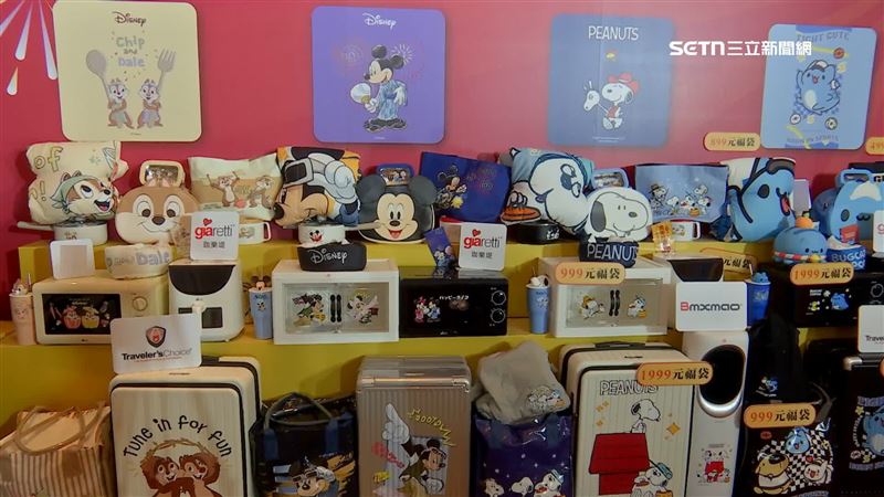 超商業者在今年的開運福袋，和十大話題肖像合作，可愛程度爆表